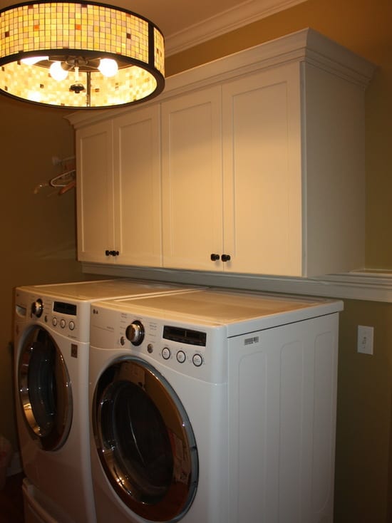 Glass Galore Laundry Room by Sycamore Kitchens & More