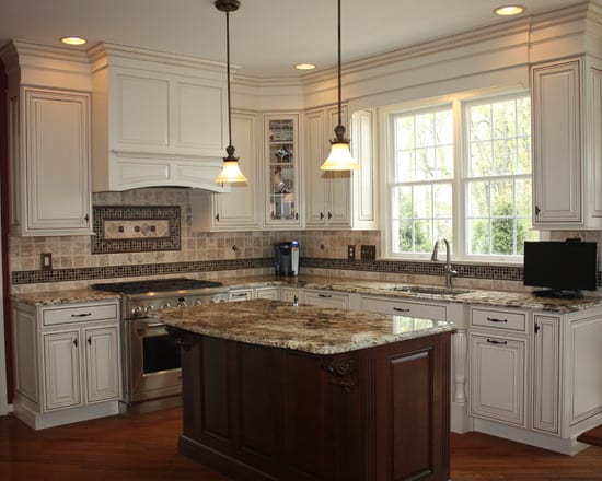 Tuscany inspired kitchen by Sycamore Kitchens & More